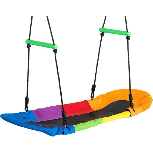 "Children's swing height adjustable 160 cm for children from 3 - 14 years image"