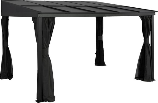 "Terrasoverkapping St. Barth 1014 423×298×240 cm Antraciet – 8 mm dubbelwandige platen & sneeuwlaststeunen image"