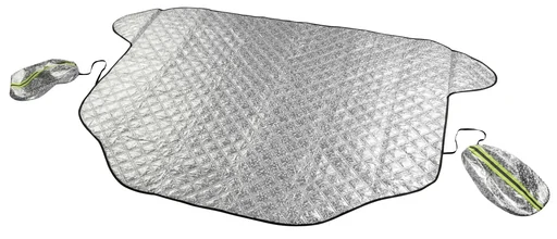"Thermal window protection - size approx. 147 x 120 cm - with mirror cap image"