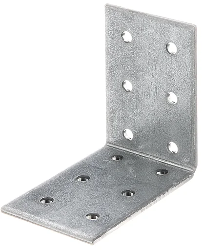 "Perforated plate angle 15 pieces - 60 x 60 x 40 mm image"