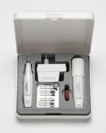 "Beauty set, electric manicure/pedicure device and callus grinder "Pedipeel", in a shell case, 17 pieces image"