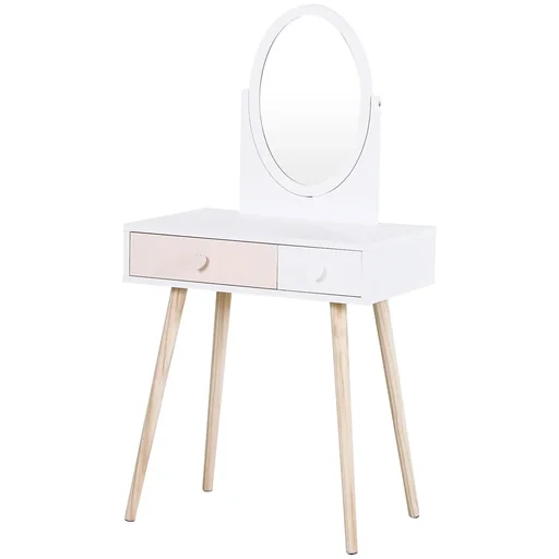 "Children's dressing table with mirror image"