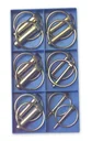 Linch pin assortment, 12 pieces