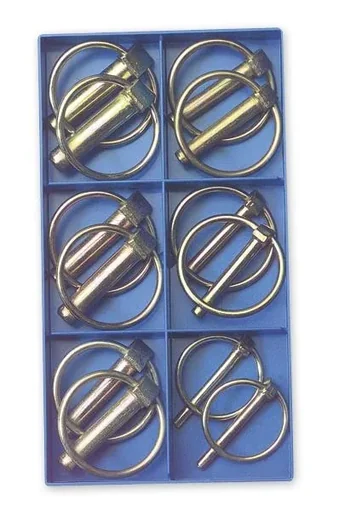 "Linch pin assortment, 12 pieces image"