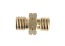 Hose connection 2 x 1/4'' left-hand thread