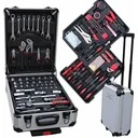 Toolbox in aluminum case - combination wrench