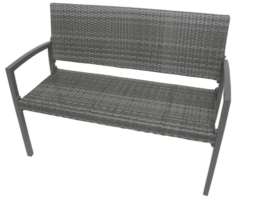 "Garden bench "Sanremo" grey image"