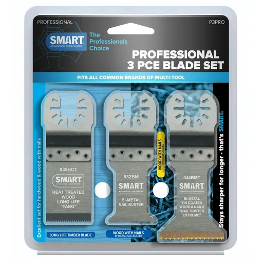 "UN PRO 3-piece blade assortment image"