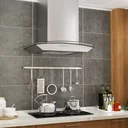 Wall hood 756 m³/h LED 60 cm stainless steel