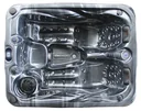 Whirlpool - Lanai black with waterfall