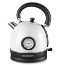 Kettle stainless steel retro design white 1.8L - 2200W