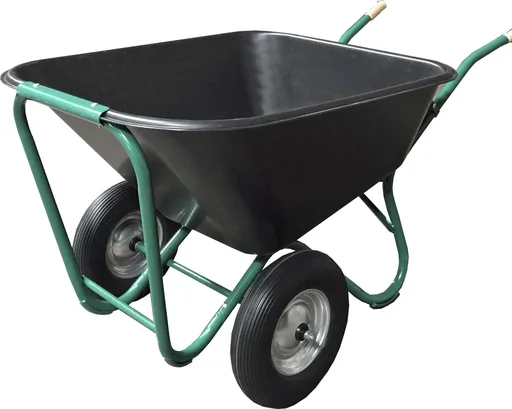 "Large wheelbarrow "Universal", 200 liters, 2 pneumatic wheels image"