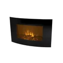 Valencia electric fireplace with remote control