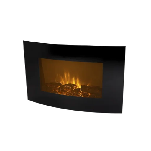 "Valencia electric fireplace with remote control image"