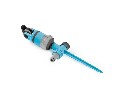 "Multi-sector sprinkler, special-purpose sprinkler “52-060”, with ground spike, turquoise image"
