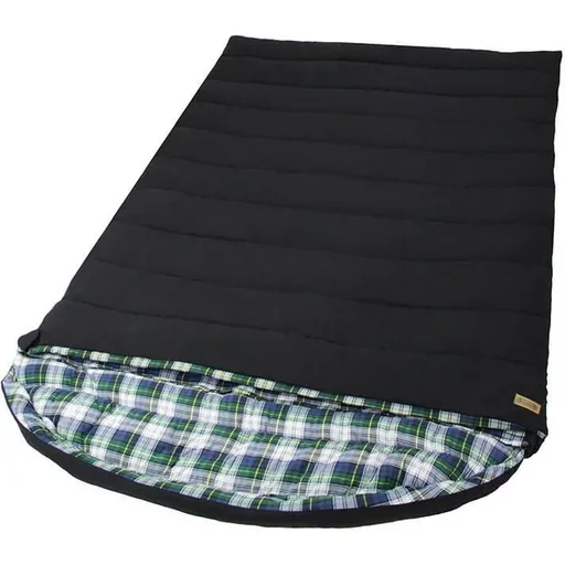 "Oventure Tundra Double Sleeping Bag Black 230 x 160 cm image"