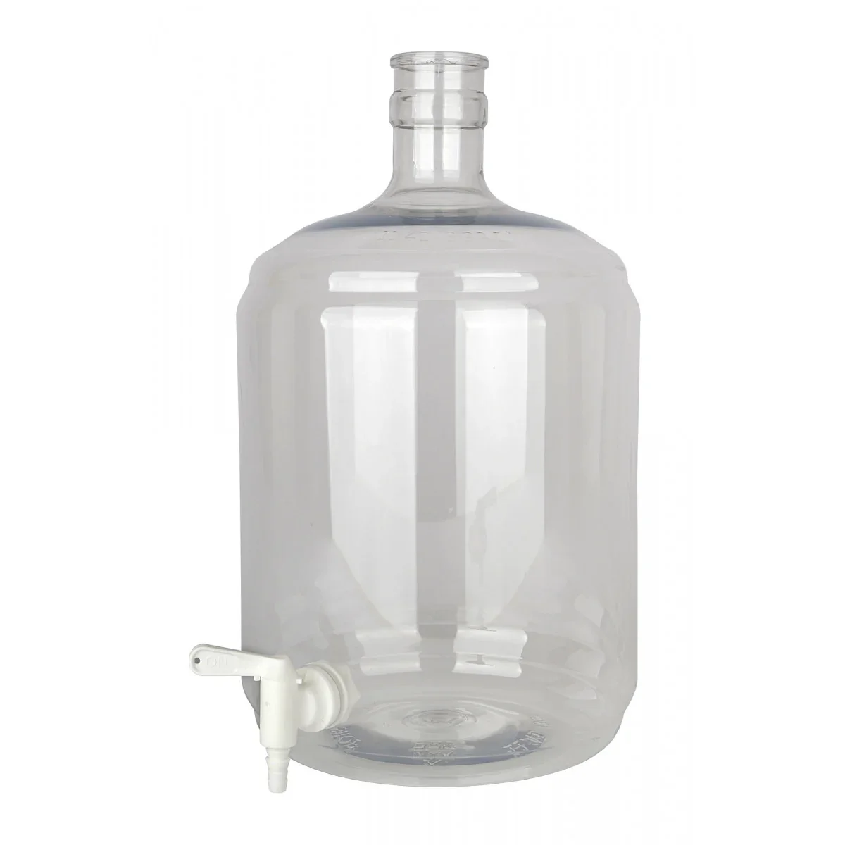 "Gistingsfles PET 12 liter met kraan 5/16 - 7/16 image"