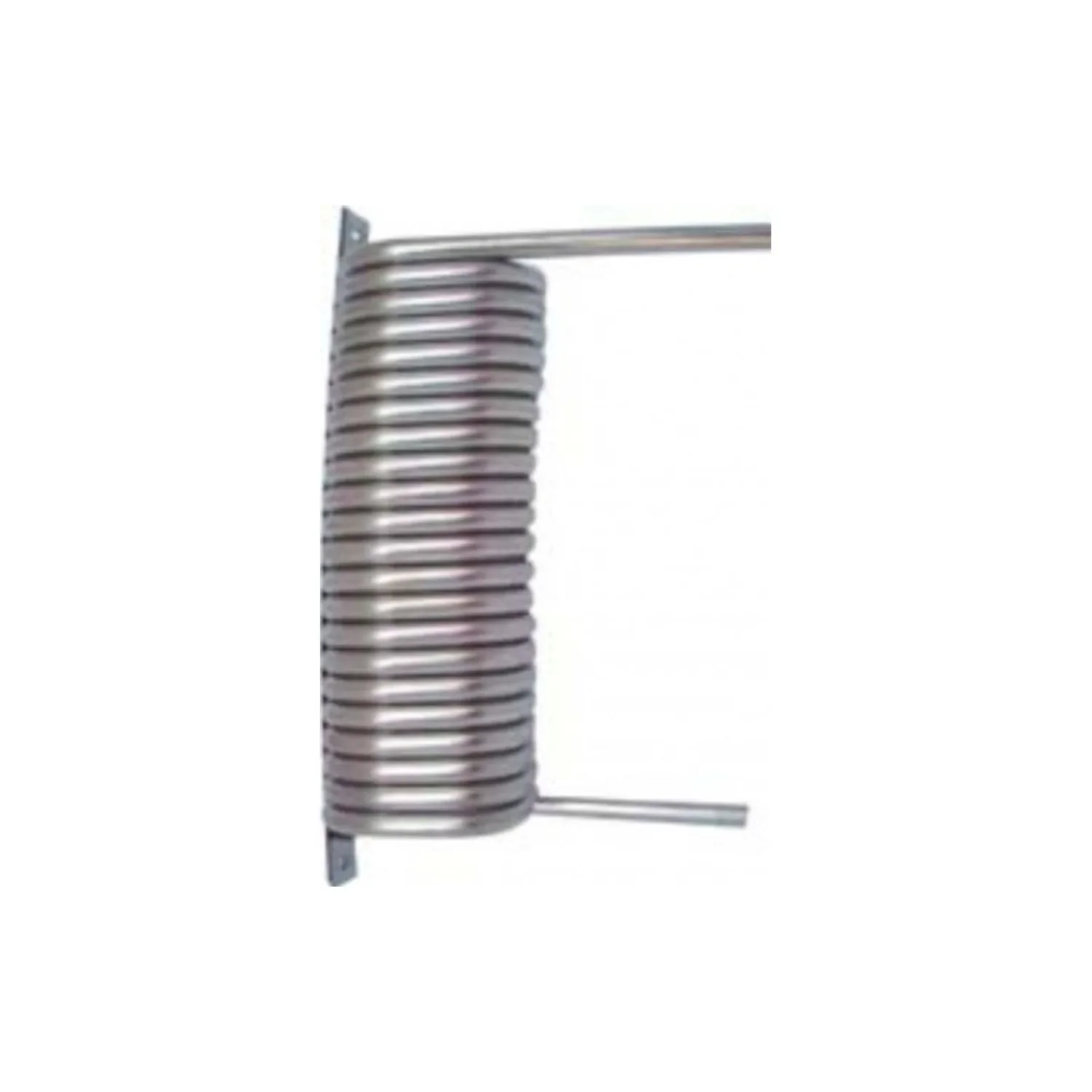 "Bierspiraal van edelstaal 6 x 6 cm vierkant image"