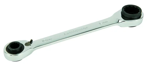 "4-in-1 ring spanner set with ratchet function image"