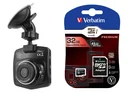 Car dashboard camera including 32 GB Micro SDHC memory card