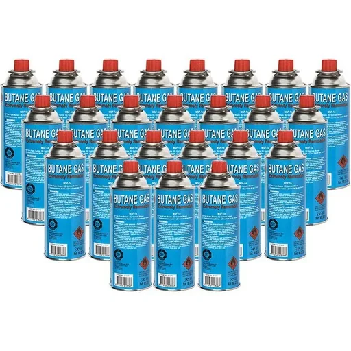 "All gas cylinders | Gas cylinders with 24 pieces for weed burners image"