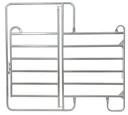 Pasture panel - fence element with gate, 2.4 m length, total height 2.2 m