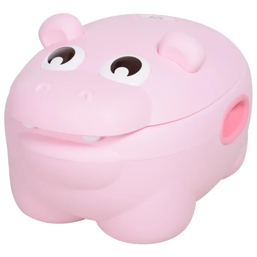 "Children's potty in hippo design image"