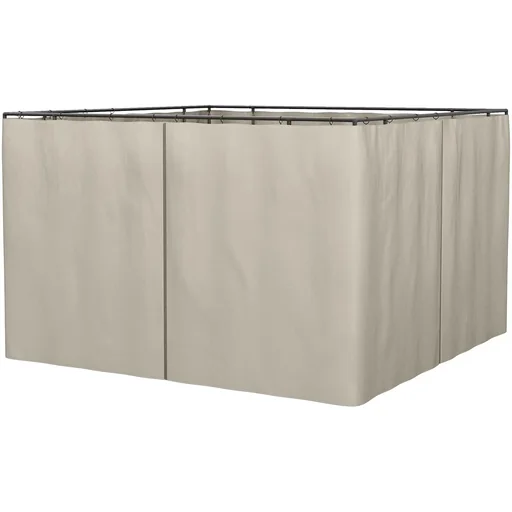 "4 side panels for 3x3 m gazebo image"