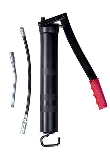 "Professional lever press set with filling nipple for 600 cc cans image"