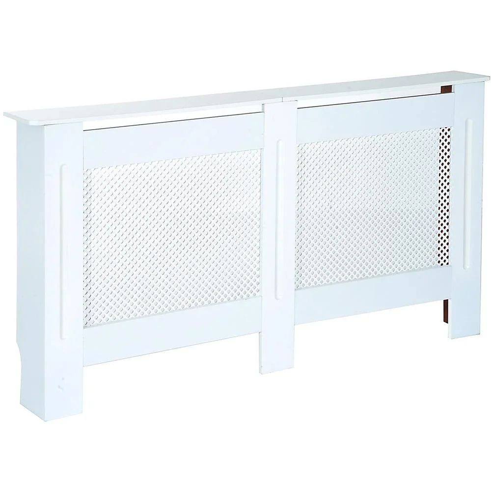 "Radiator cover 152cm white image"
