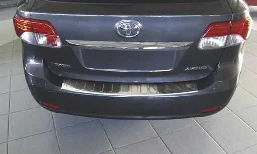 "Loading sill protection Toyota Avensis III station wagon / stainless steel, built from 2009 to 05.2015 image"