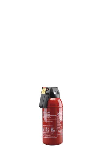 "Fire extinguisher P2 GM Komfort, car, 2 kg powder extinguisher, 13A, 89B,C, pressure gauge, frost-proof image"