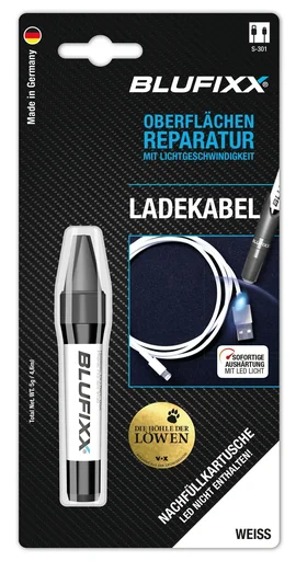 "Replacement cartridge 5 g for repair pen CI cable, white image"