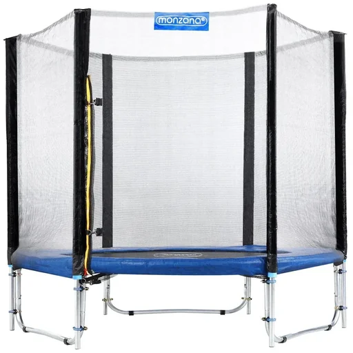 "Trampoline Ø183 cm including safety net TÜV SÜD GS image"
