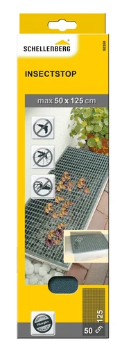 "Light shaft protective fabric made of fiberglass, for light and cellar shafts up to max. 50 x 125 cm image"