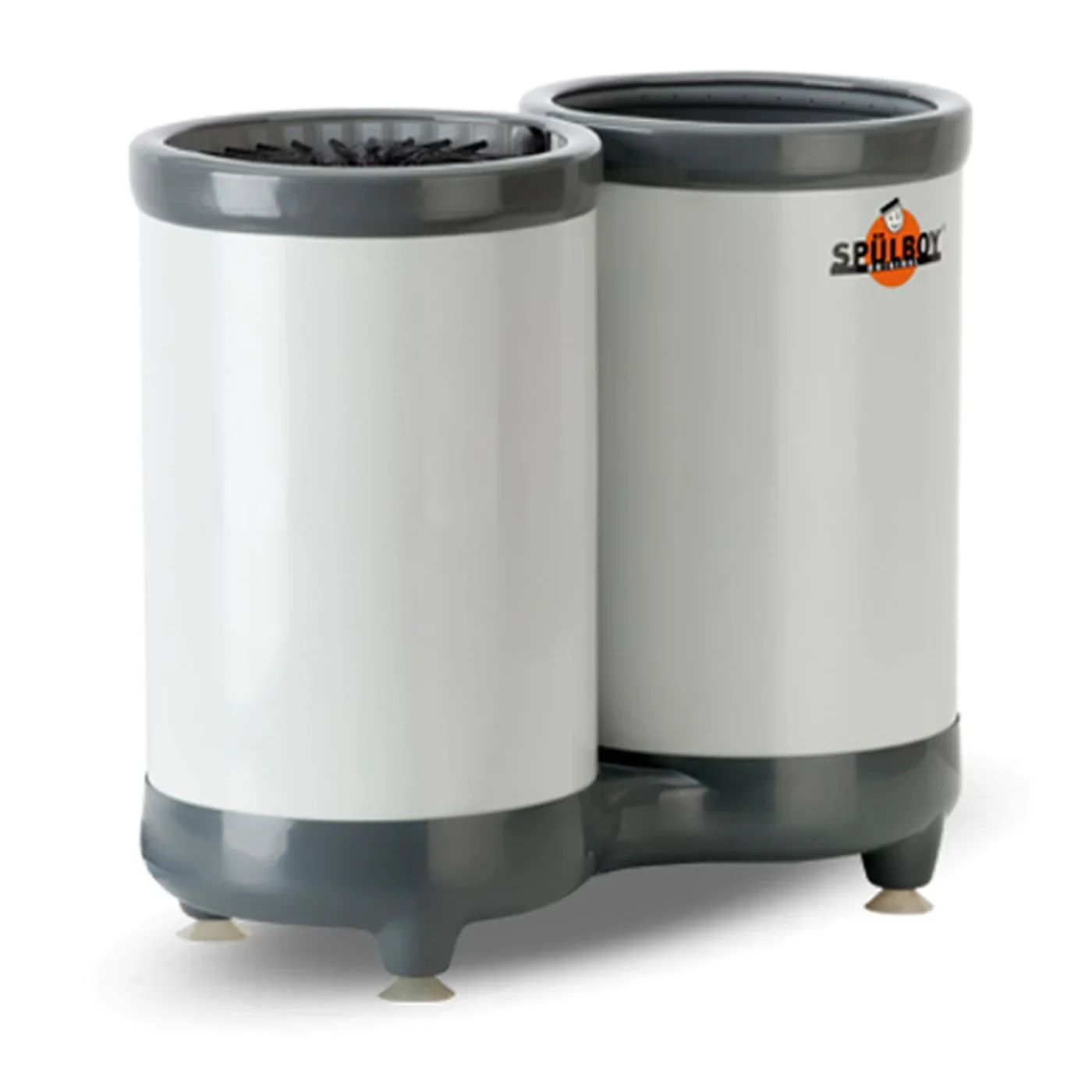 "Glazenspoeler, Glazenspoelmachine - TWIN-GO-T, met 2-traps telescopische spoeling image"