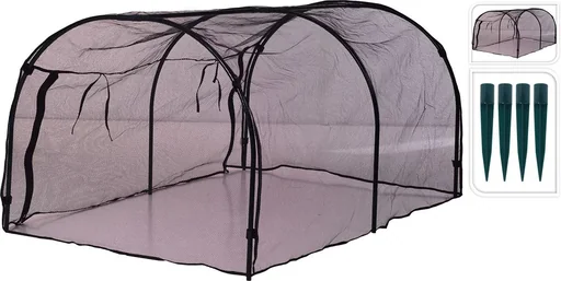 "Pro Garden Greenhouse made of mesh - 120x80x60cm image"