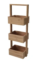 Bloemenrek etagère met 3 plateaus