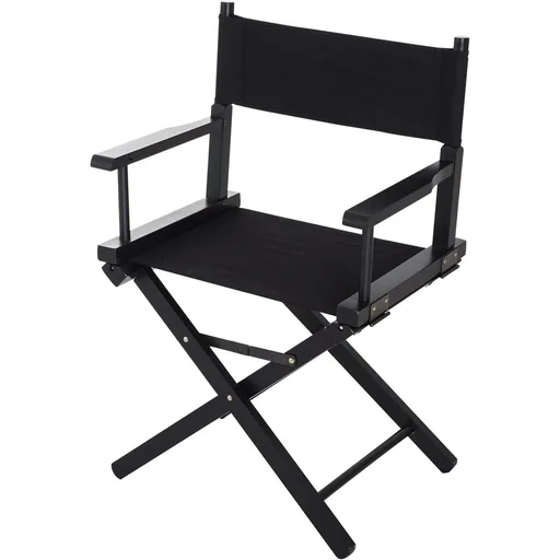 "Director's chair black image"