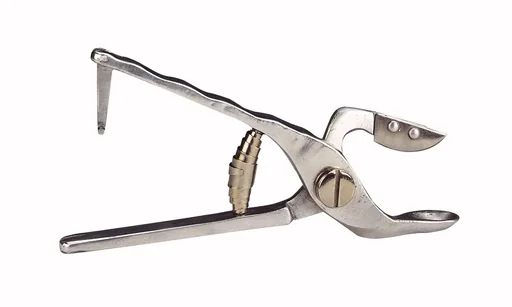 "Poultry slaughter tongs image"