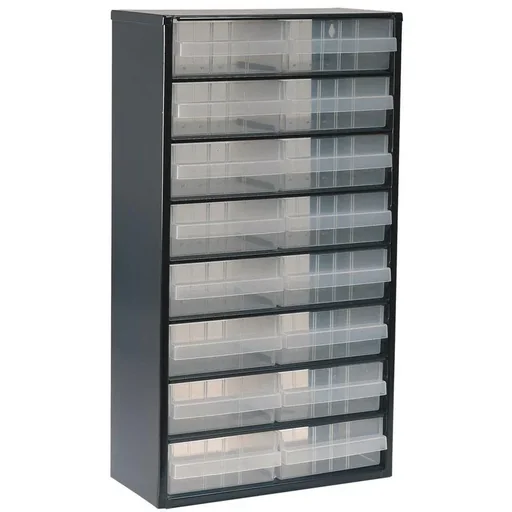 "Raaco drawer cabinet with 16 drawers, type 150-04 image"