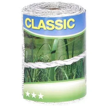 "Classic fence wire 250M white, 6X 0.20 stainless steel image"
