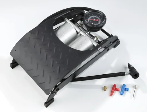 "Double cylinder - foot air pump premium image"