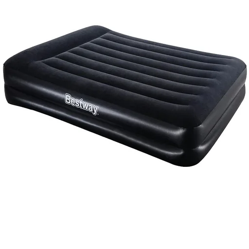 "Air bed with built-in pump 203 x 152 x 46cm image"