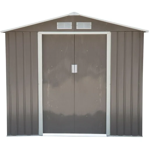 "Tool shed garden house 213 x 127 x 185 cm, grey image"