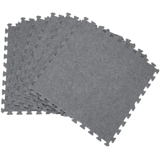 "Foam floor tiles grey image"
