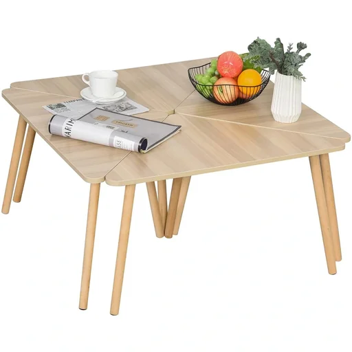 "Coffee table 4-piece set image"