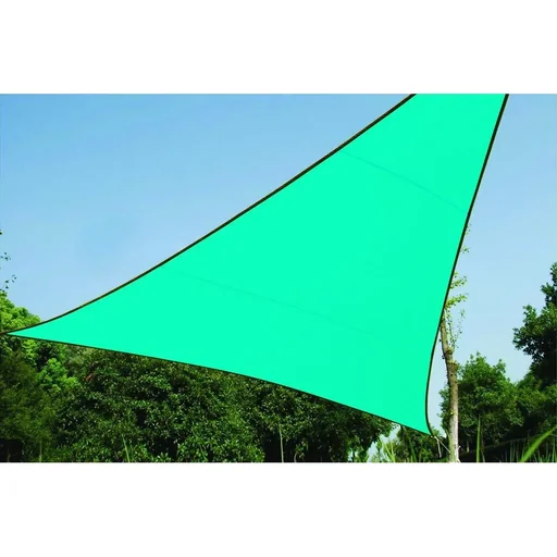 "Sun sail - triangular - 5 x 5 x 5 m - sky blue image"