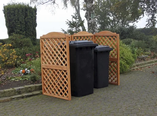 "Garbage can trellis system "Rex" 2-box image"