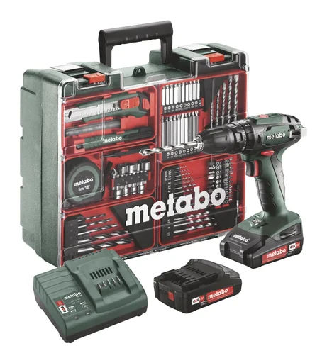 "18-volt cordless impact drill SB 18 Set Mobile Workshop image"